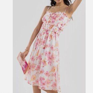 NEW NWT Milkmaid Dress Medium Milk Maid Homestead Mi Ami Francesca's Coquette